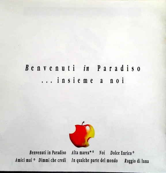 Antonello Venditti Benvenuti in Paradiso CD album 1991