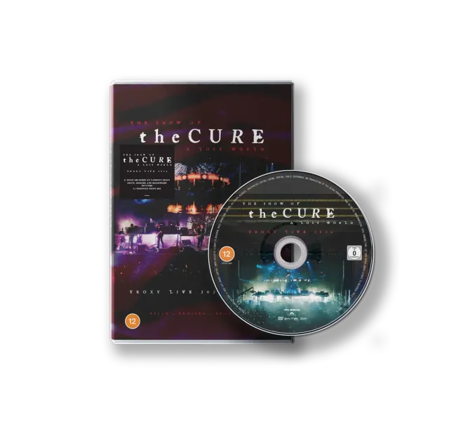 The Cure Show Of A Lost World DVD concerto Troxy 31 brani