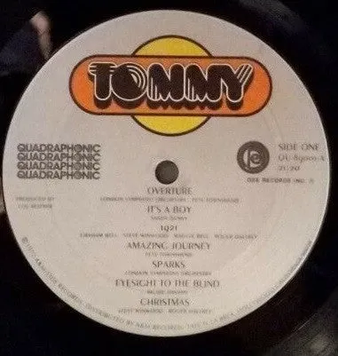 London Symphony Orchestra Tommy 2xLP box quad rock