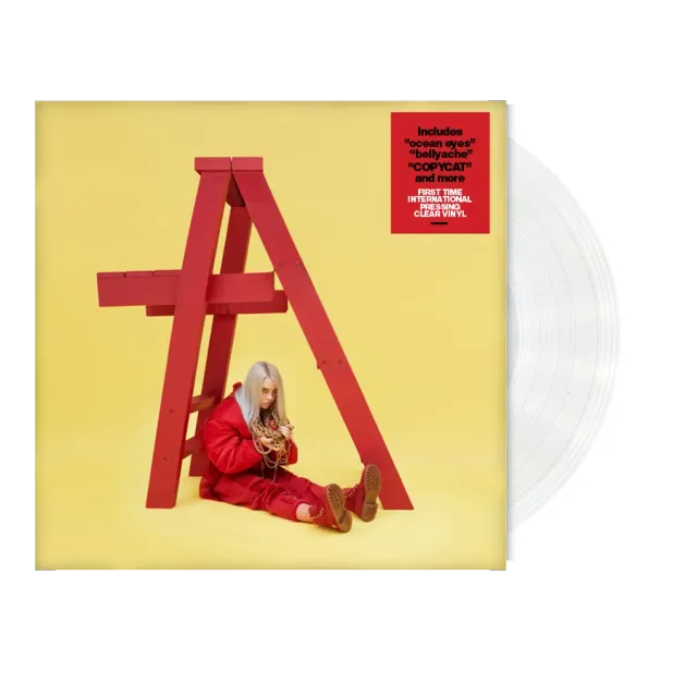 Billie Eilish dont smile at me vinile trasparente BioVinyl