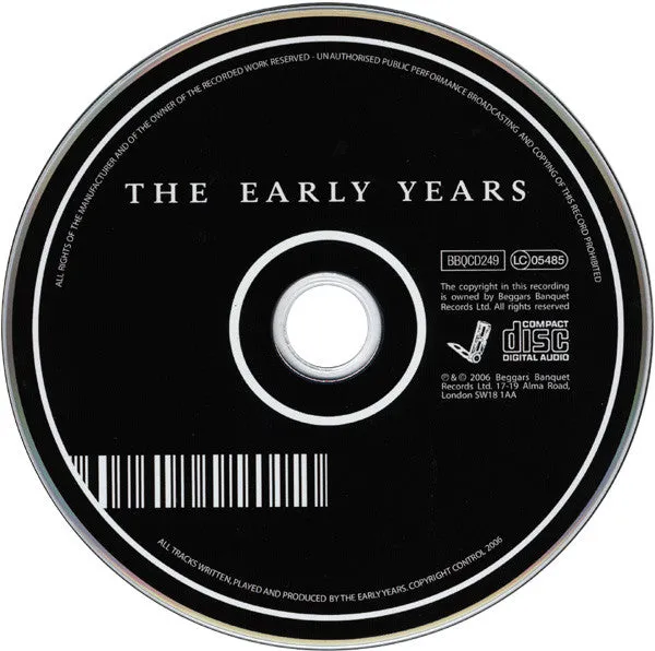 The Early Years Album CD krautrock edizione UK