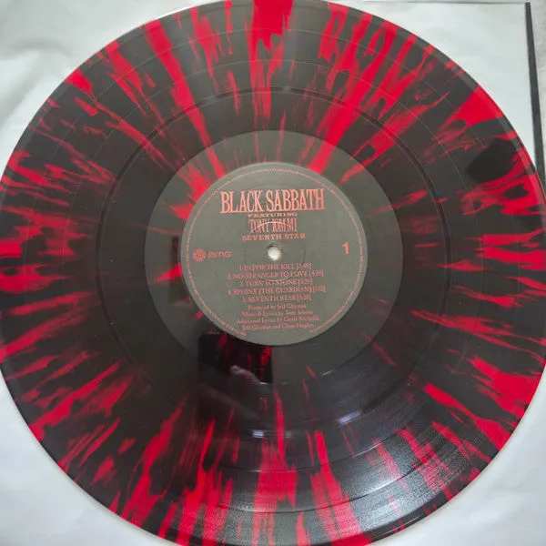 Black Sabbath Seventh Star LP vinile rosso RSD heavy metal