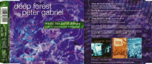 Deep Forest While The Earth Sleeps CD maxi usato VG+
