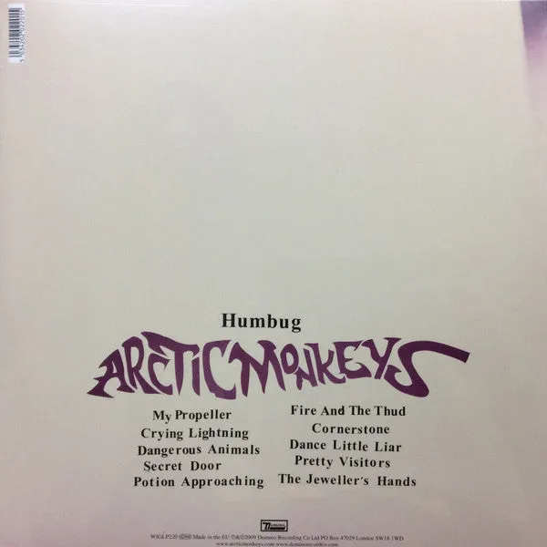 Arctic Monkeys Humbug LP ristampa gatefold mint