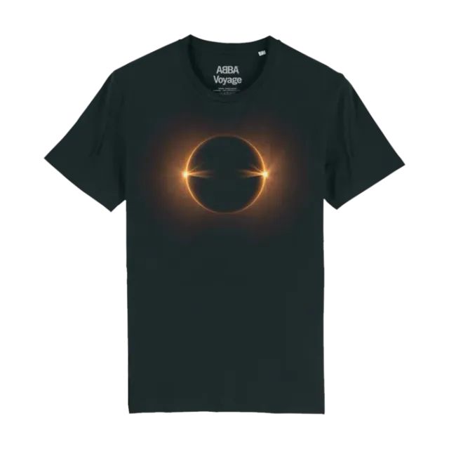 Voyage Eclipse Tee t-shirt cotone bio nera taglia M
