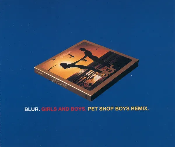 Blur Girls & Boys singolo CD remix Pet Shop Boys VG+