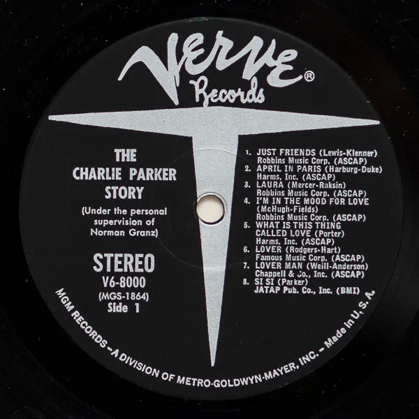 Charlie Parker Story #1 vinile LP compilation bop