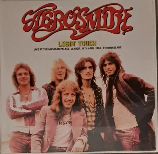 Aerosmith Losin' Touch LP live Detroit 1974 Mint