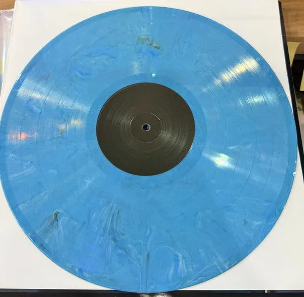 Daft Punk Wireless Festival 2007 vinile marmo blu