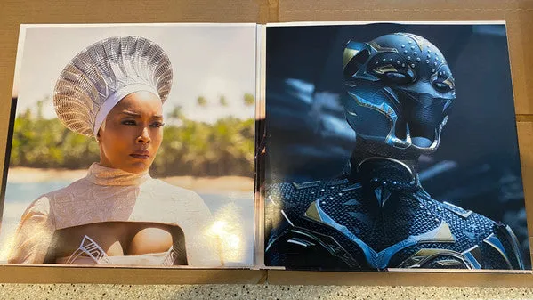 Black Panther Wakanda Forever vinile 2LP black ice limited