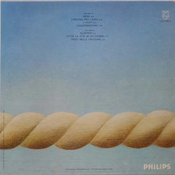 Roberto Vecchioni Ipertensione LP vinile usato 1975