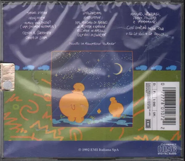Roberto Vecchioni Ippopotami CD album ristampa NM