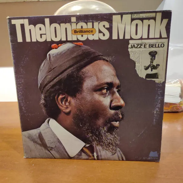 Thelonious Monk Brilliance doppio vinile 2xLP VG+ bop