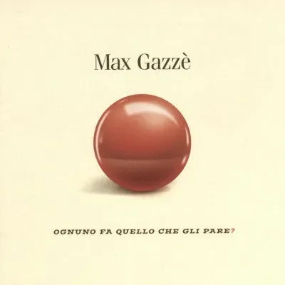 Max Gazzè Ognuno Fa Quello Che Gli Pare CD album 2001