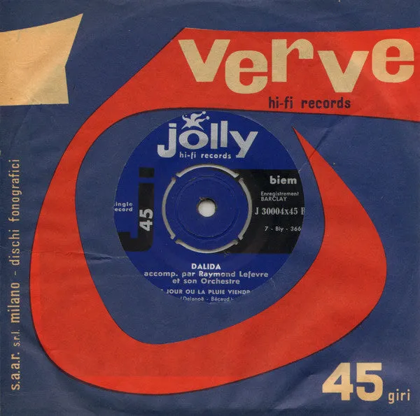 Dalida Buenas Noches Mi Amor 7" chanson usato