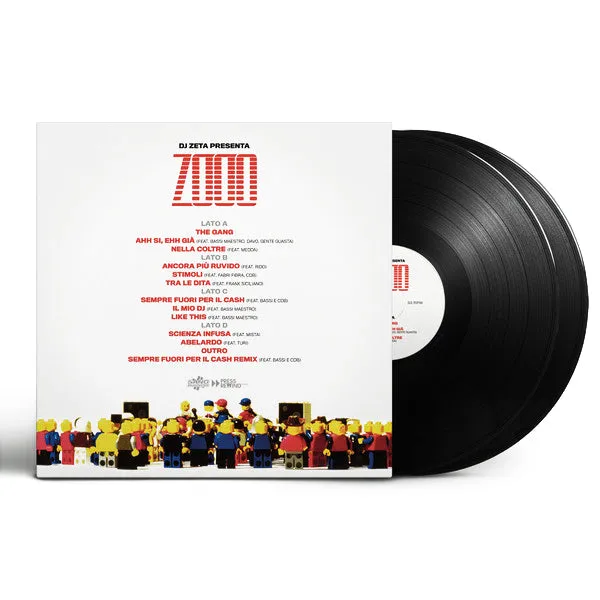 Vibrarecords DJ Zeta Z000 Zetaduemila 2LP album
