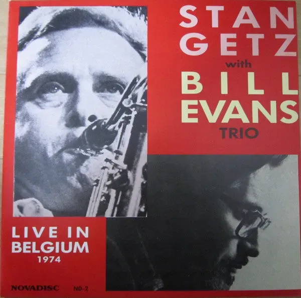 Stan Getz Bill Evans Live In Belgium 1974 vinile LP cool