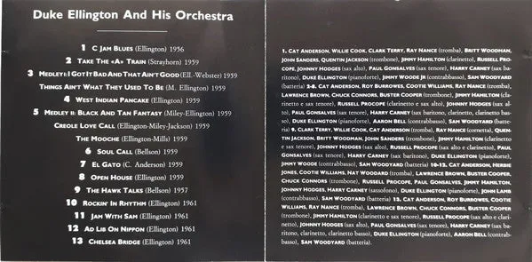Duke Ellington CD album 1989 swing usato VG+