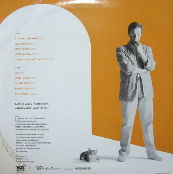 Gilberto Rivelli Semplici Coincidenze LP 1991 testi