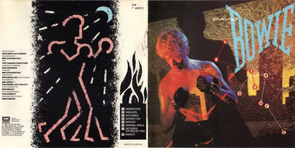 David Bowie Let's Dance CD usato stampa Giappone