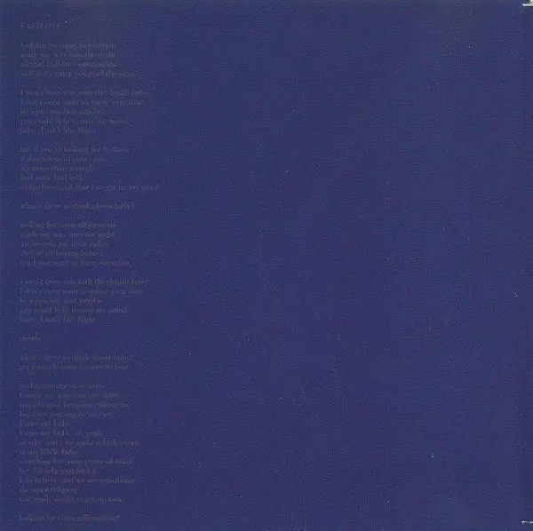George Michael Fastlove CD singolo US synth-pop quasi mint
