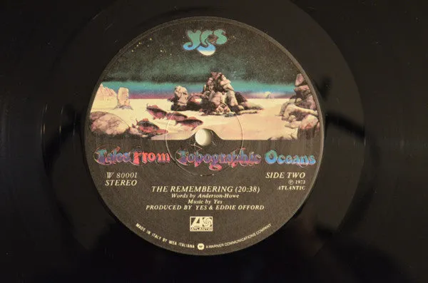 Yes Tales From Topographic Ocean doppio vinile 2xLP prog