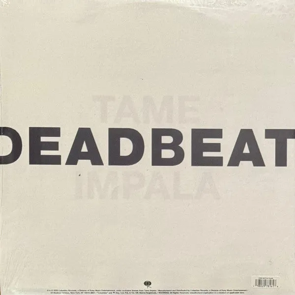 Tame Impala Deadbeat doppio vinile colorato nuovo dance
