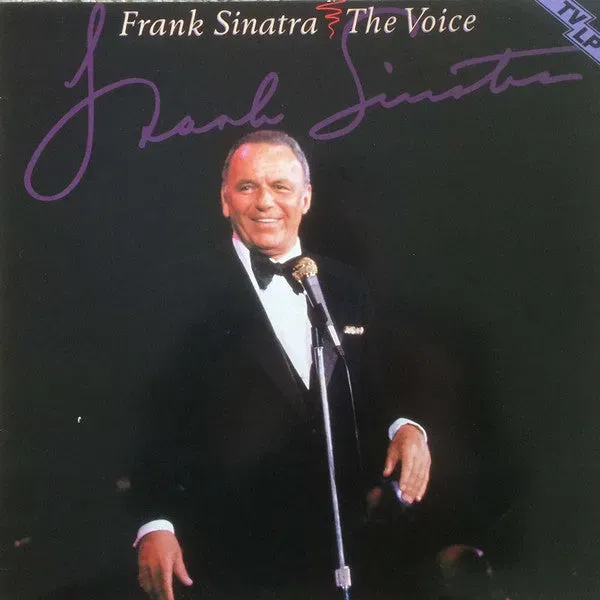 Frank Sinatra The Voice vinile LP compilation gatefold