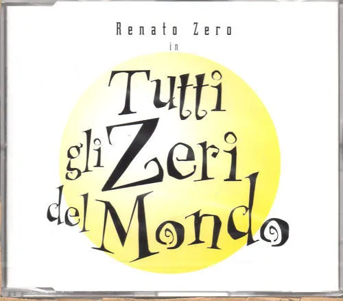 Renato Zero Tutti Gli Zeri Mondo CD singolo con Mina