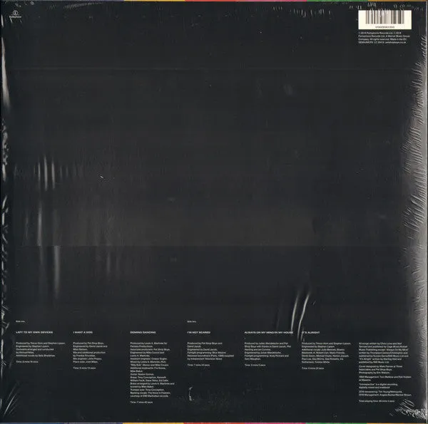 Pet Shop Boys Introspective vinile LP 180g rimasterizzato