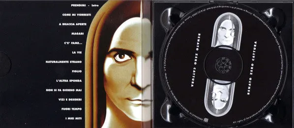Renato Zero Cattura CD album special edition digipak 2003