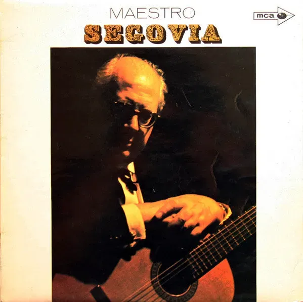 Andrés Segovia Maestro Segovia vinile LP chitarra classica