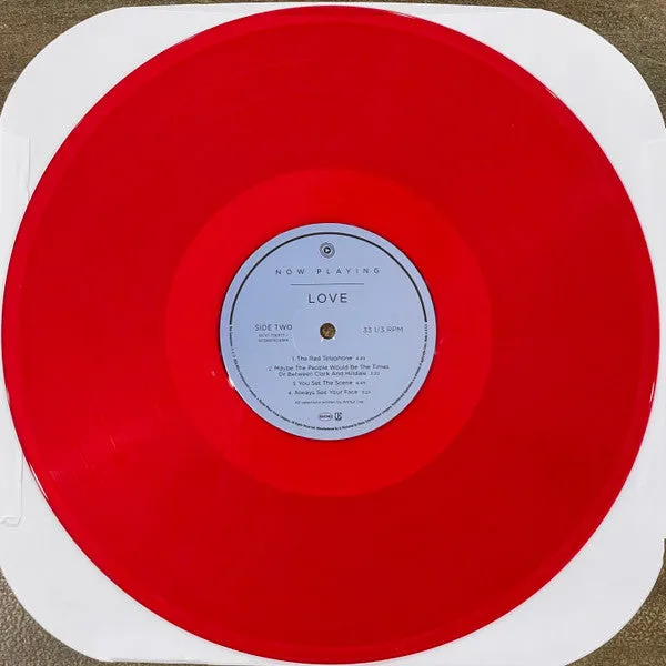 Love Now Playing vinile LP rosso compilation