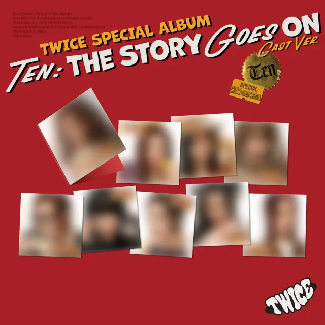 Twice Ten Story Goes On cd Cast Version anniversario