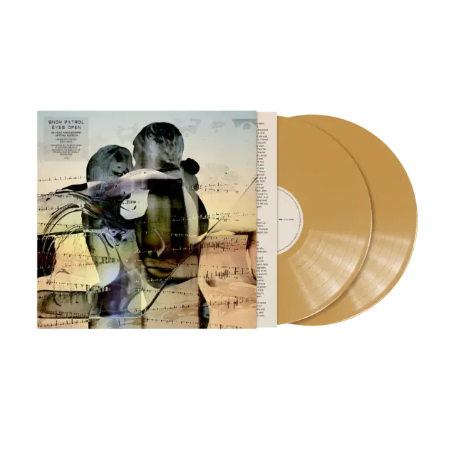 Snow Patrol Eyes Open 20 Anniversary doppio vinile oro