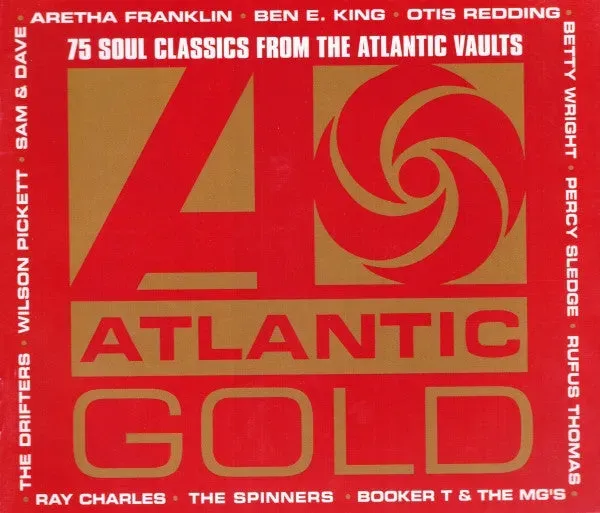 Various Atlantic Gold 3xCD compilation soul 75 brani