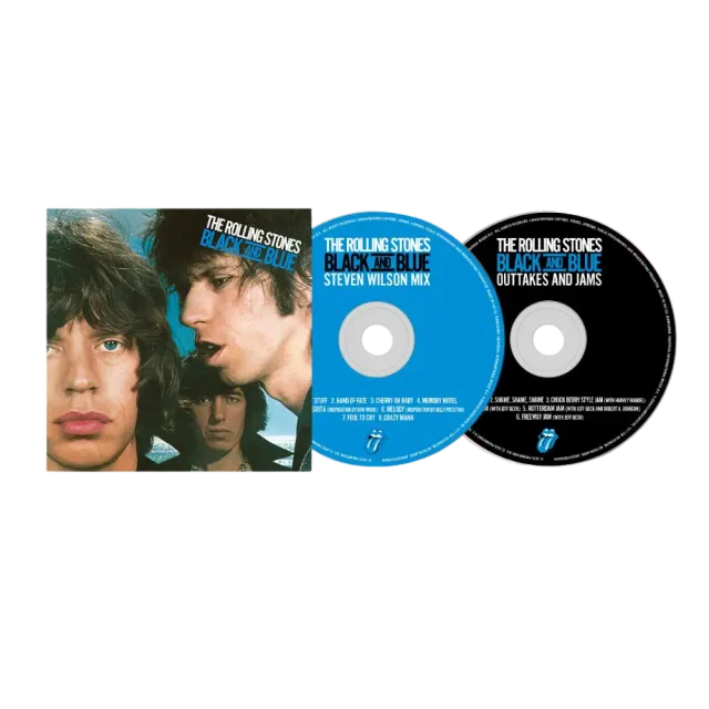 Rolling Stones Black and Blue doppio CD remix 2025 + outtakes
