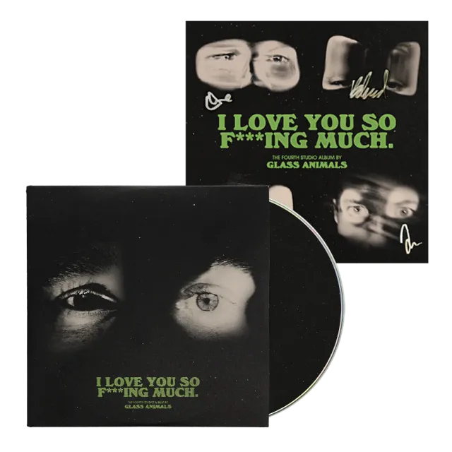 Polydor ILYSFM Glass Animals CD + Art Card firmata poster