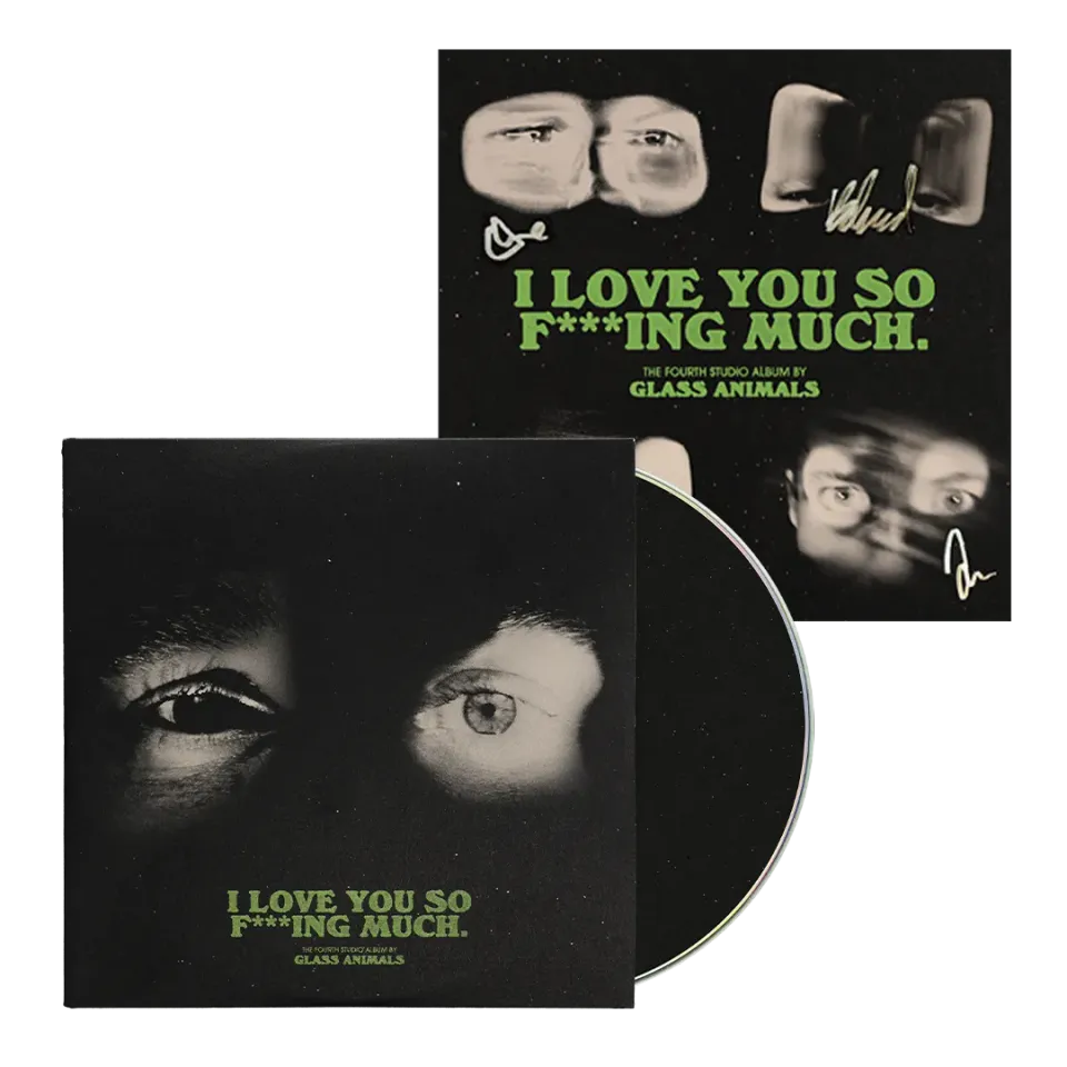 Polydor ILYSFM Glass Animals CD + Art Card firmata poster