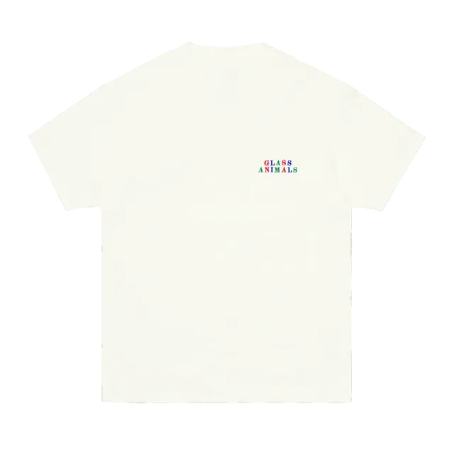 Glass Animals Zaba Peanut Butter Vibes t-shirt bianca