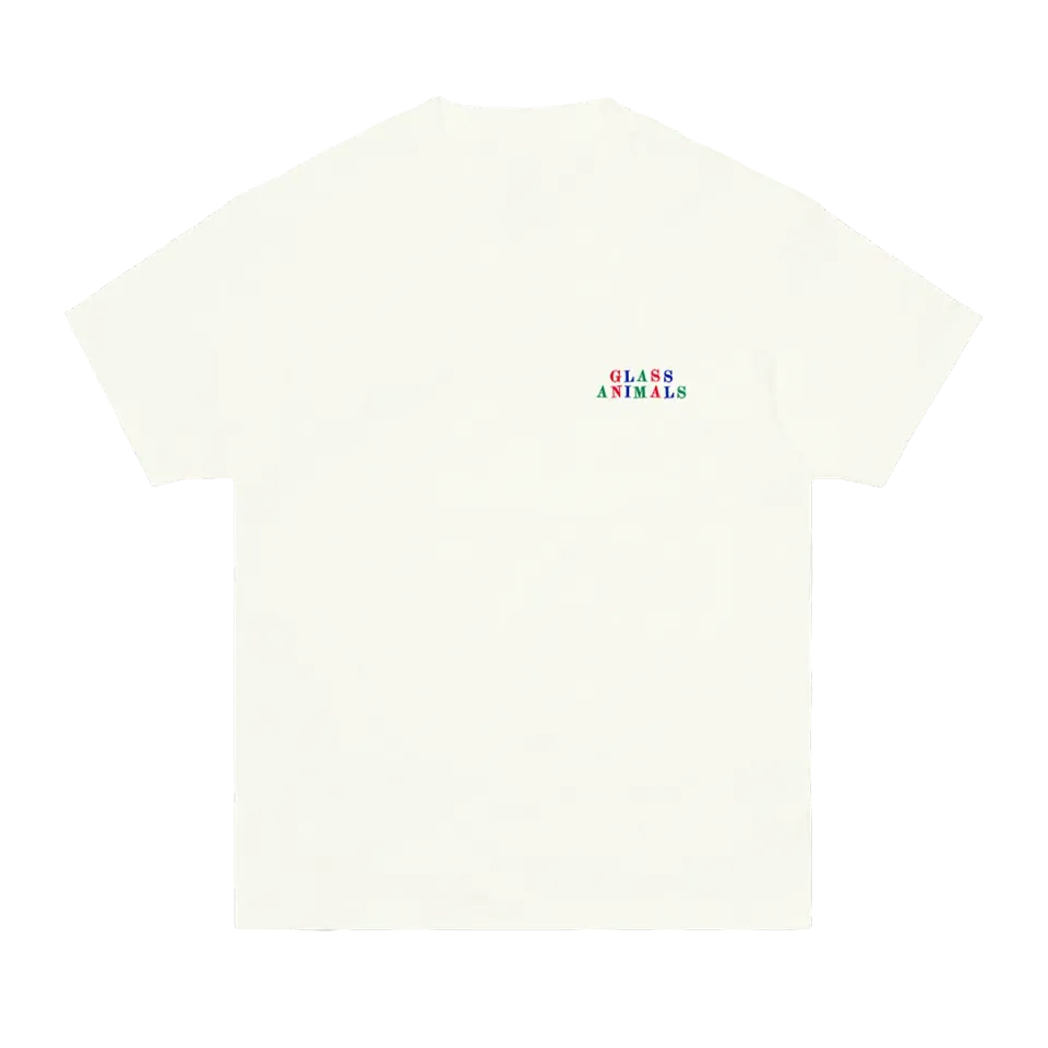 Glass Animals Zaba Peanut Butter Vibes t-shirt bianca