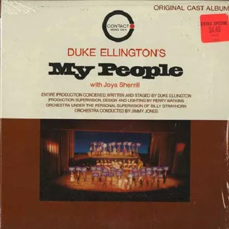 Duke Ellington My People LP vinile mono Italia 1965