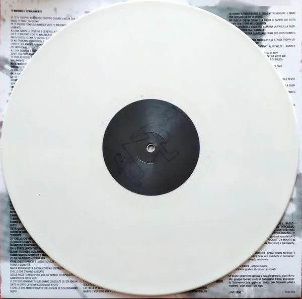 Almamegretta Animamigrante LP bianco limitato 300 copie