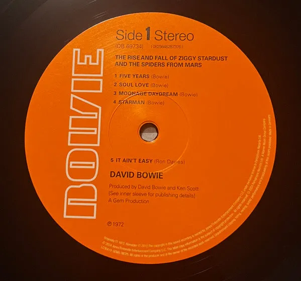 David Bowie Ziggy Stardust LP vinile remaster 2024 mint