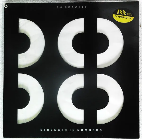 38 Special Strength In Numbers LP vinile Giappone 1986