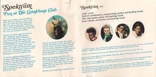 Spektrum Fun at the Gymkhana Club CD album