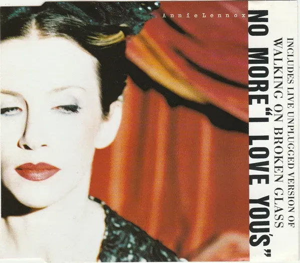 Annie Lennox No More I Love Yous CD singolo pop NM