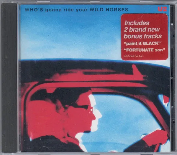 U2 Who's Gonna Ride Your Wild Horses CD maxi