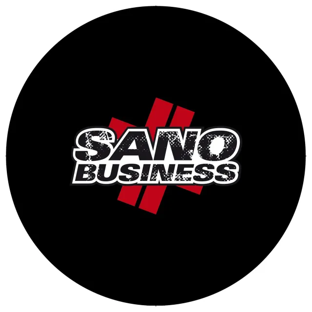 Vibrarecords Sano Business Logo slipmat panno antistatico
