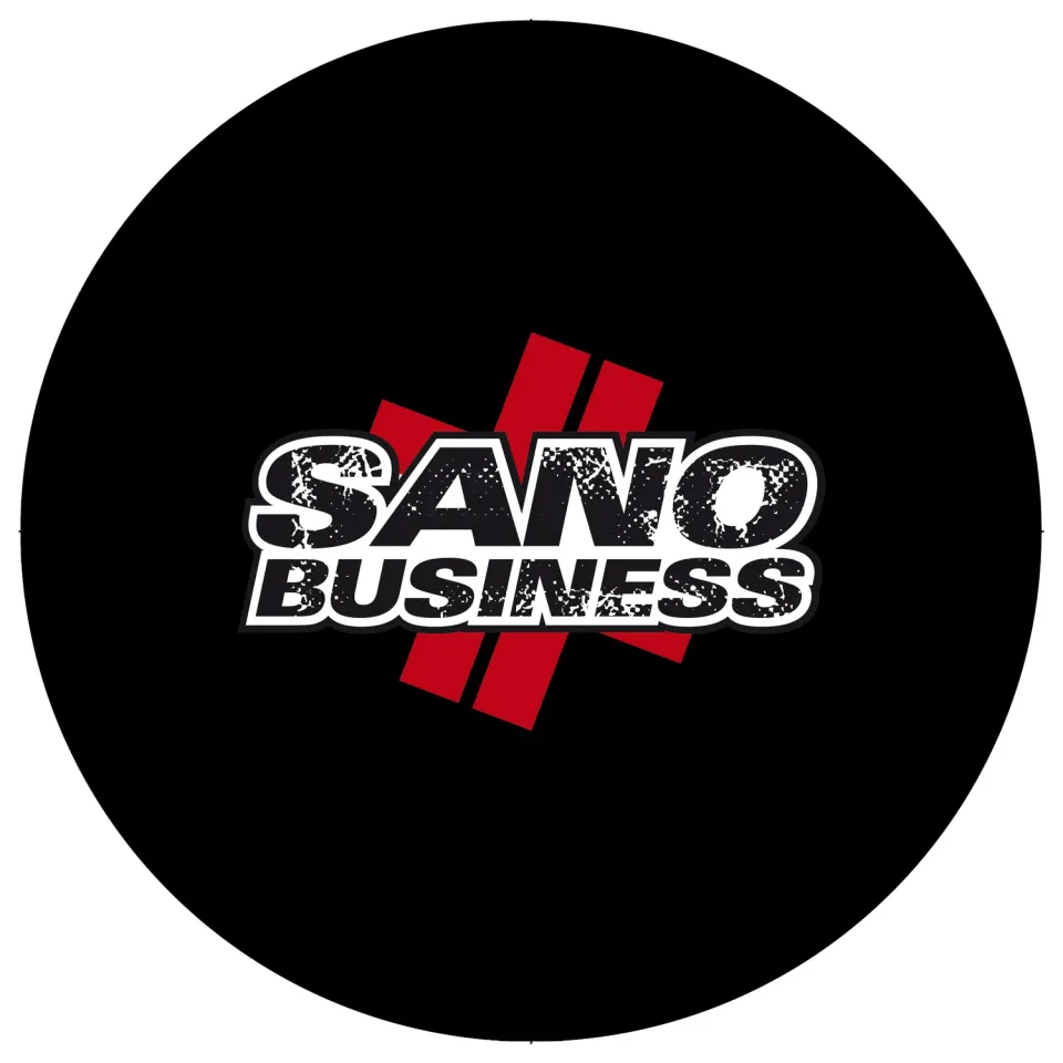 Vibrarecords Sano Business Logo slipmat panno antistatico